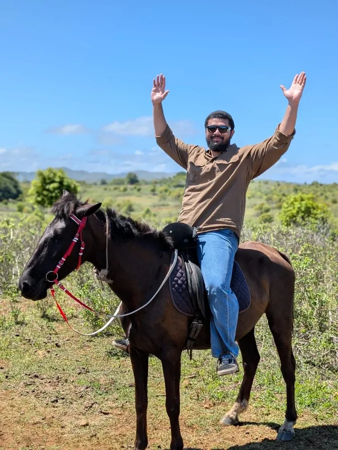 Natadola cross country horse riding Fiji